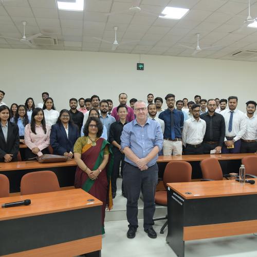 Guest Lecture Session of Dr. Chris Bain, Monash University, Australia